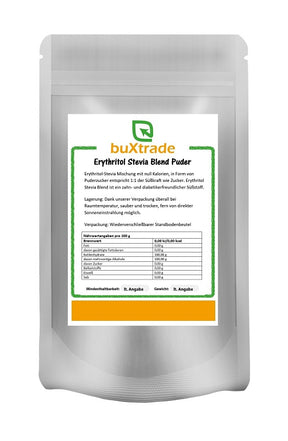 Erythritol stevia powdered sugar