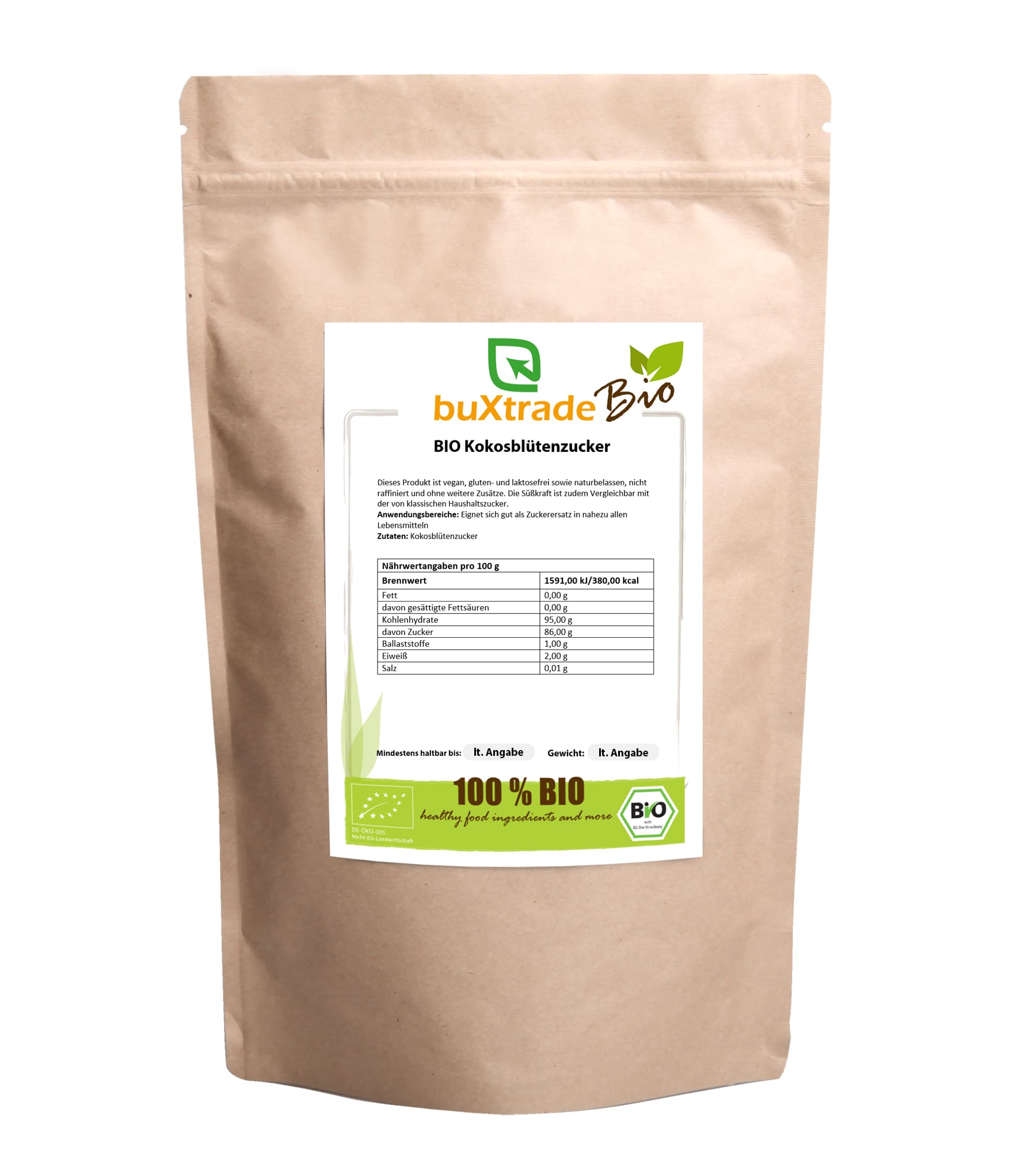 Organic coconut sugar