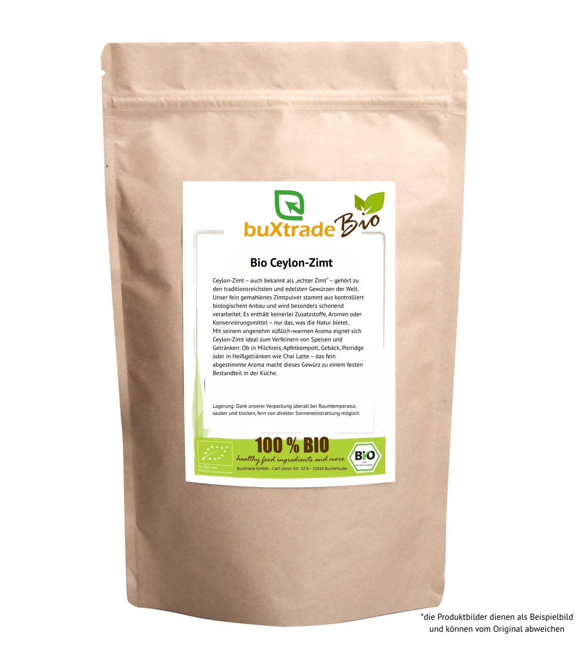 Organic cinnamon powder