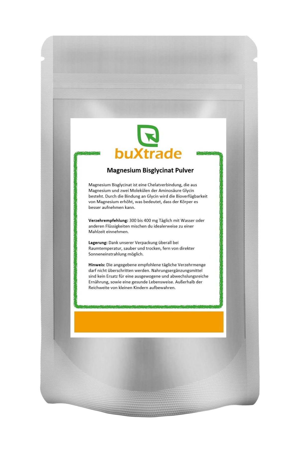 Magnesium Bisglycinat Pulver