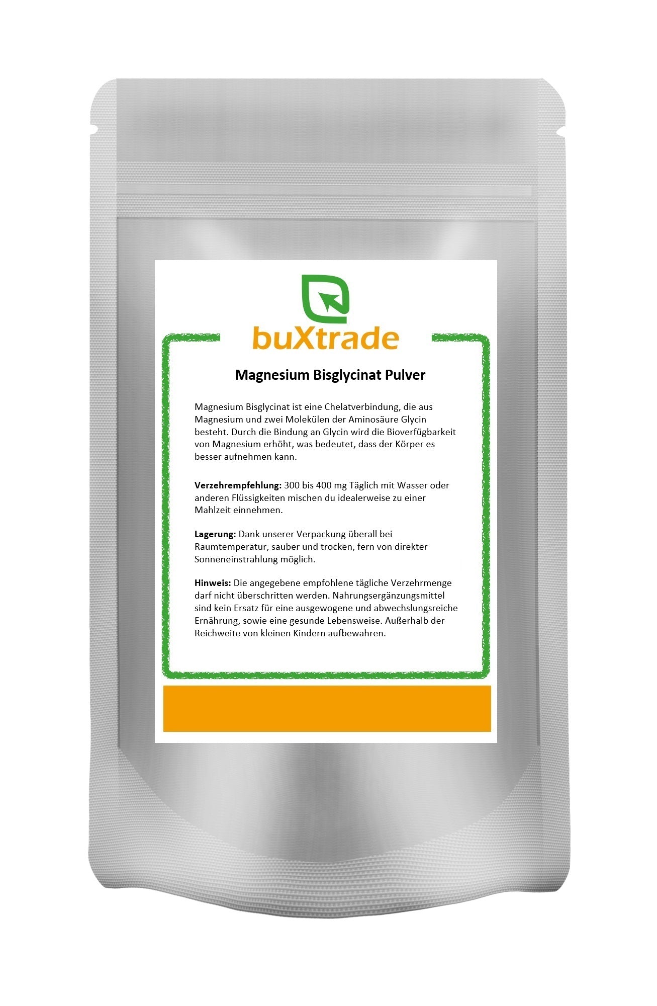 Magnesium bisglycinate powder