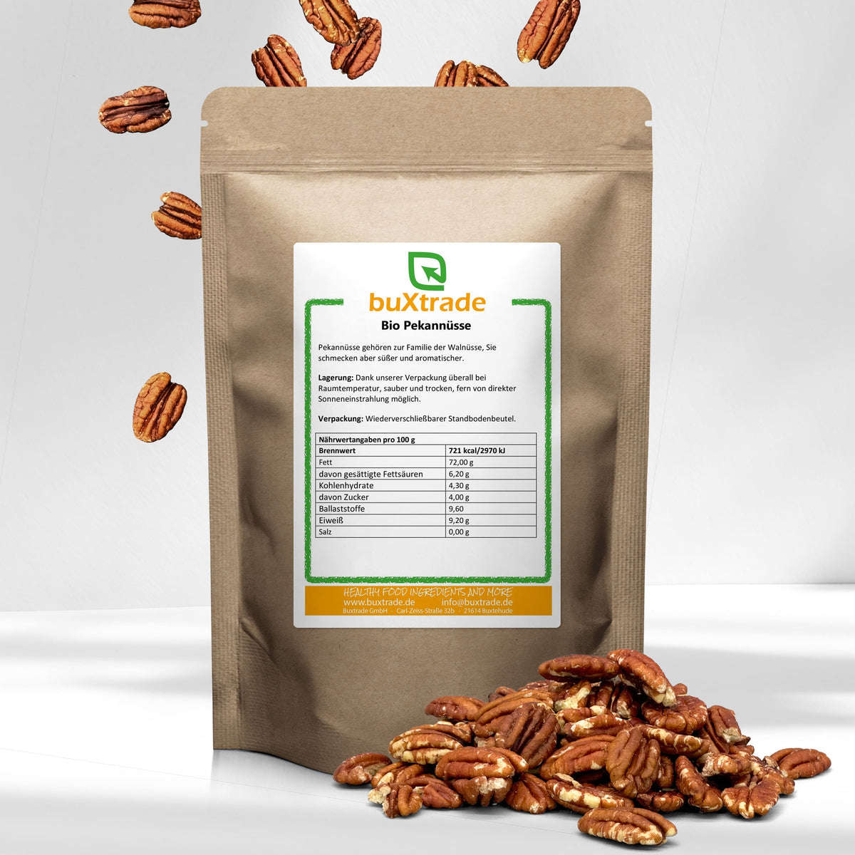 Organic pecans