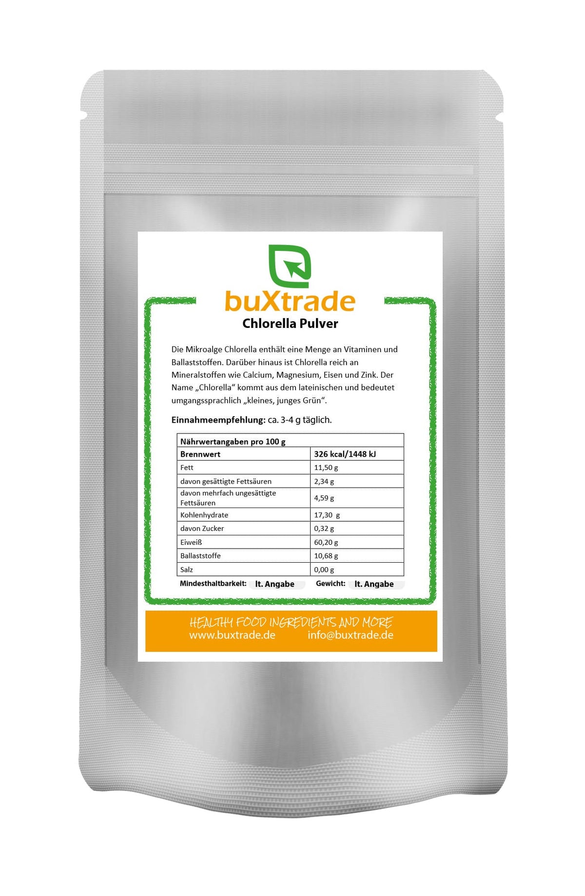 Chlorella powder