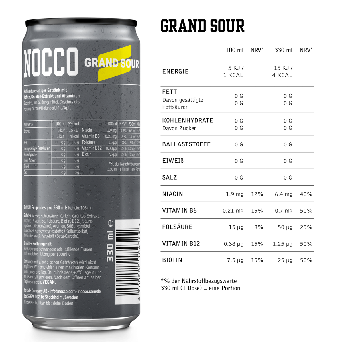 NOCCO BCAA DRINK - Ramonade