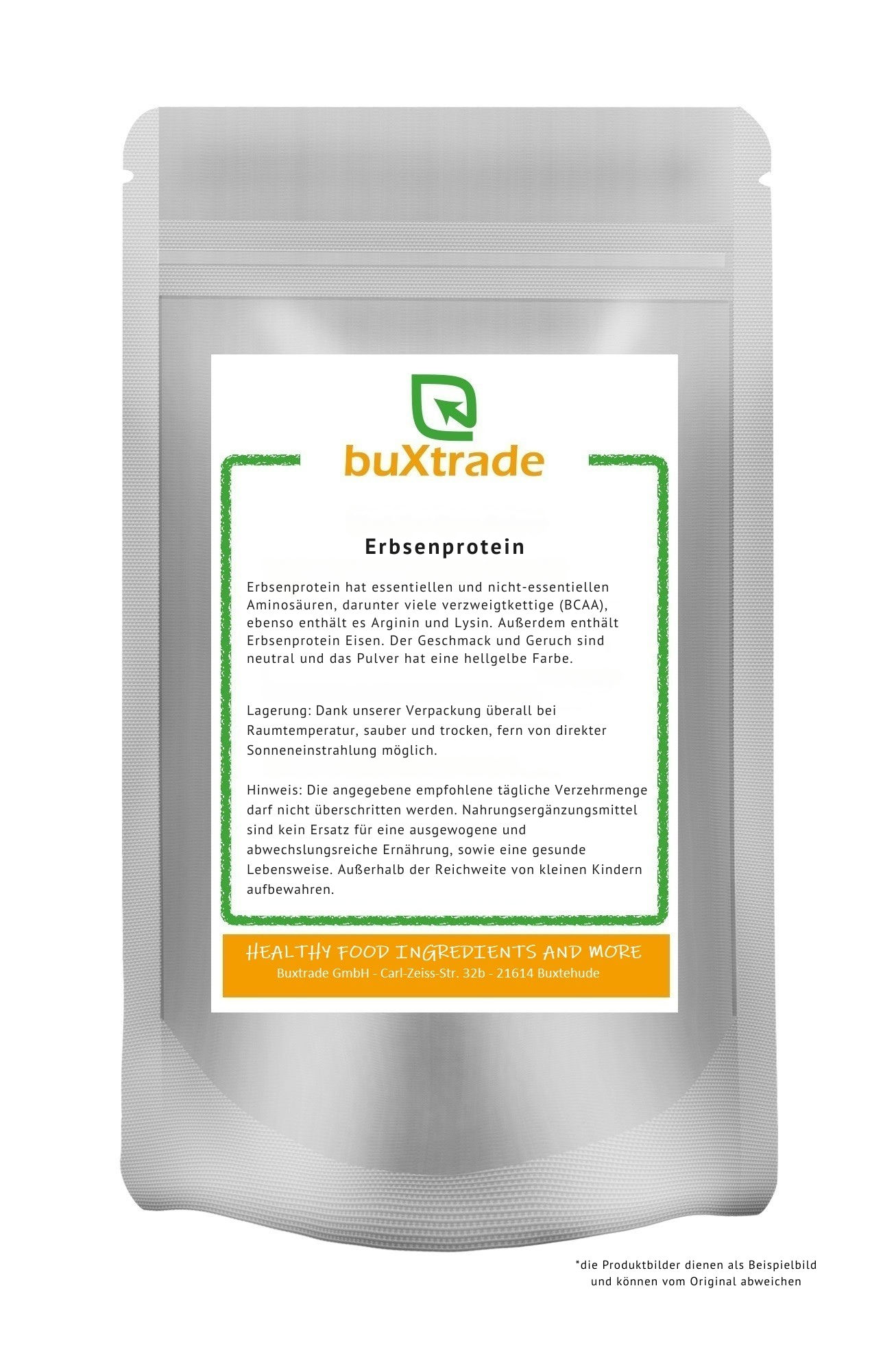 Erbsenprotein-Pulver