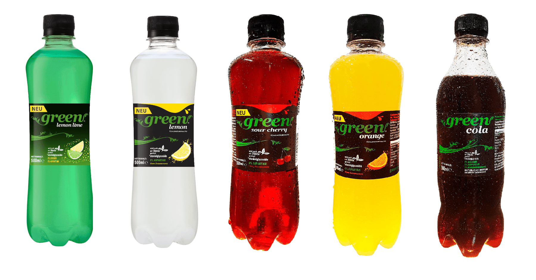 Green Cola 0.5l | Various flavors