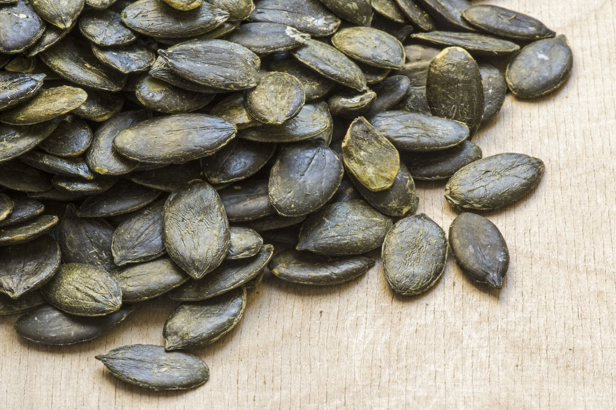 Shelled pumpkin seeds