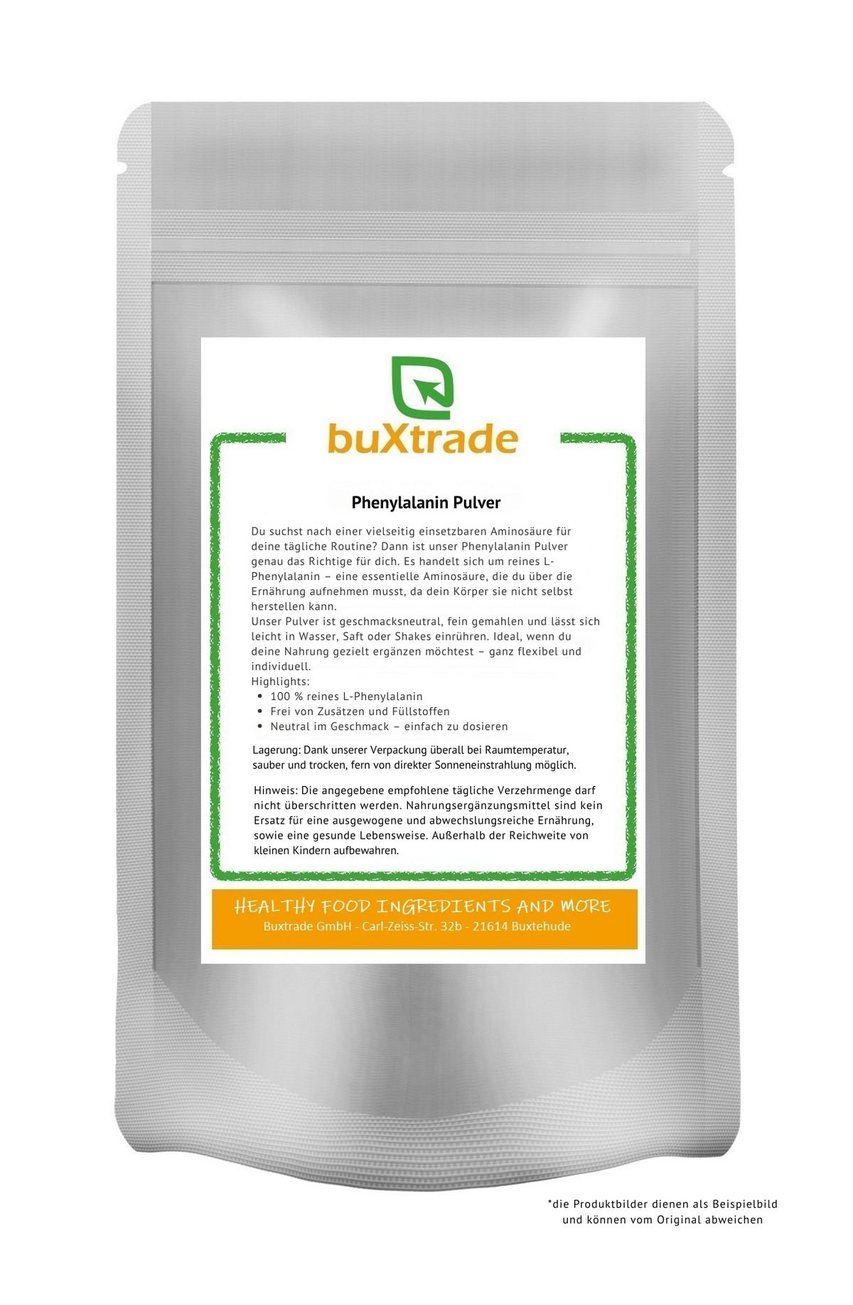 Phenylalanin Pulver