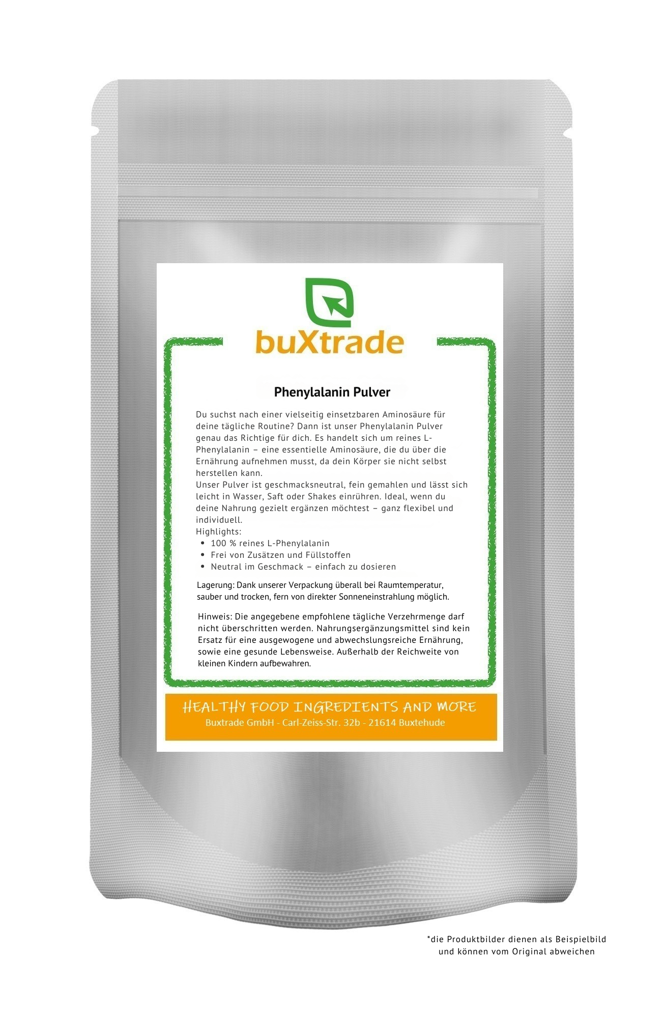 Phenylalanin Pulver