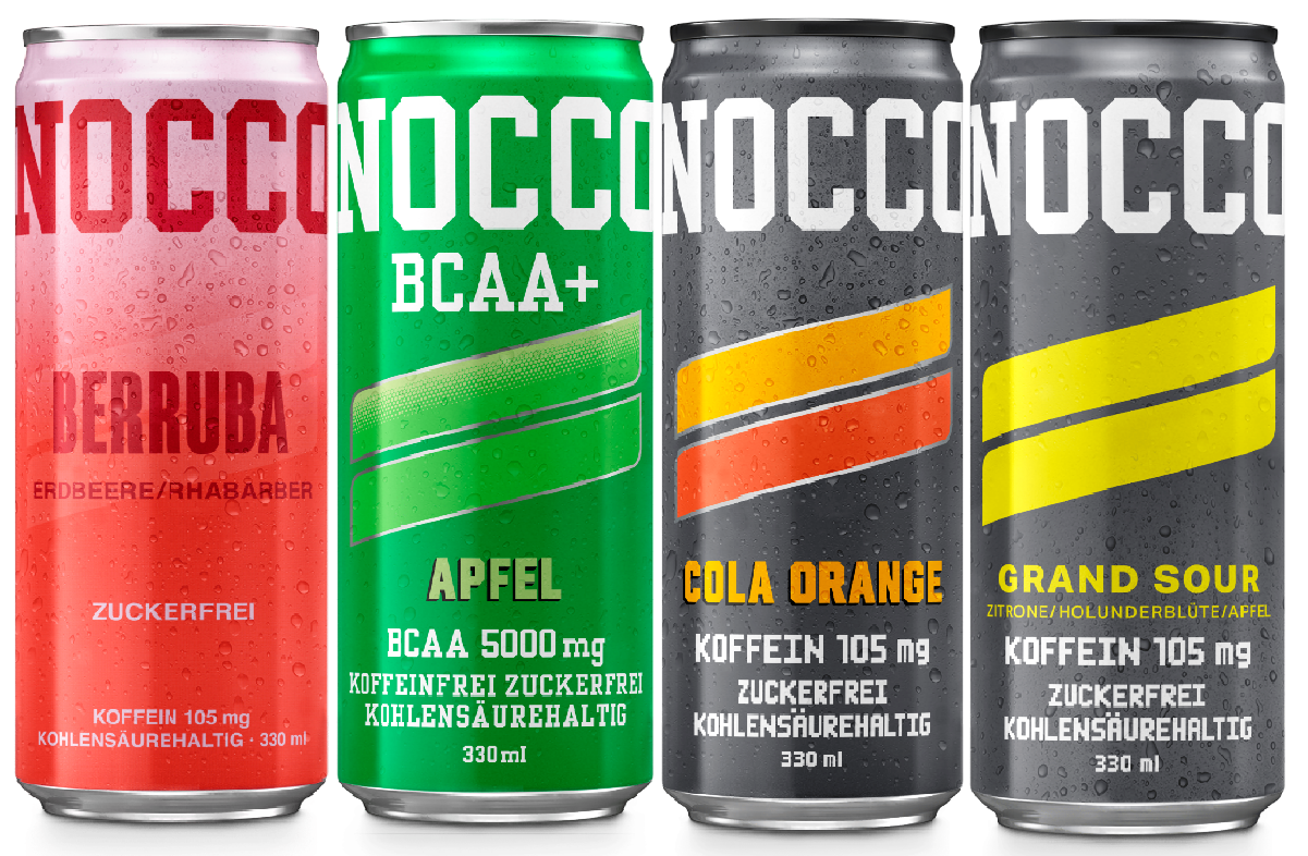 NOCCO BCAA Drink - Variety Pack 4er