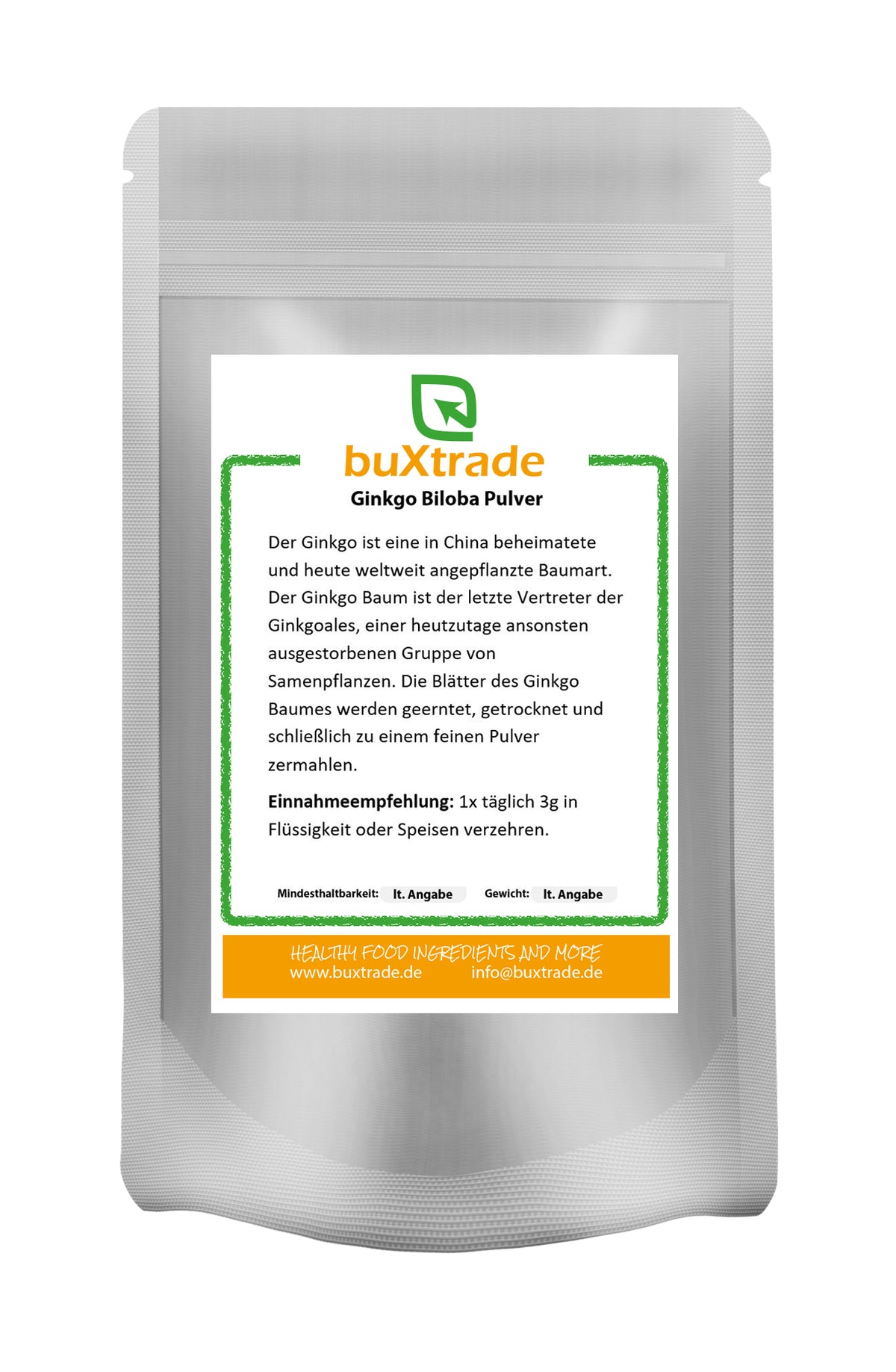 Ginkgo Biloba powder