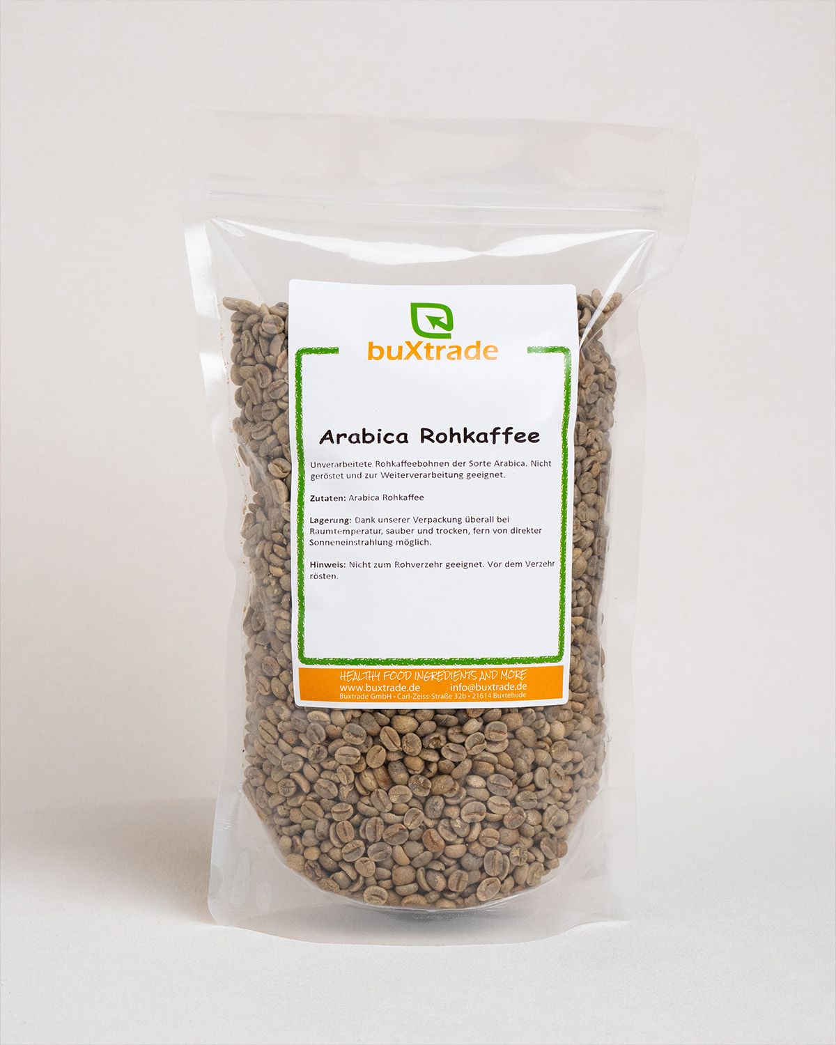 Café arábica verde