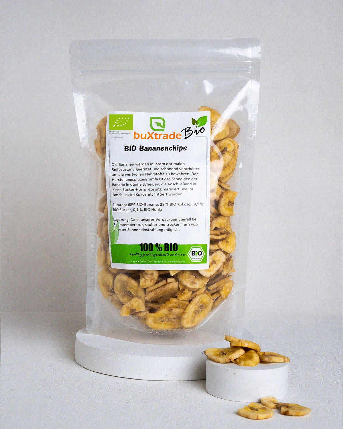 Patatine alla banana biologiche
