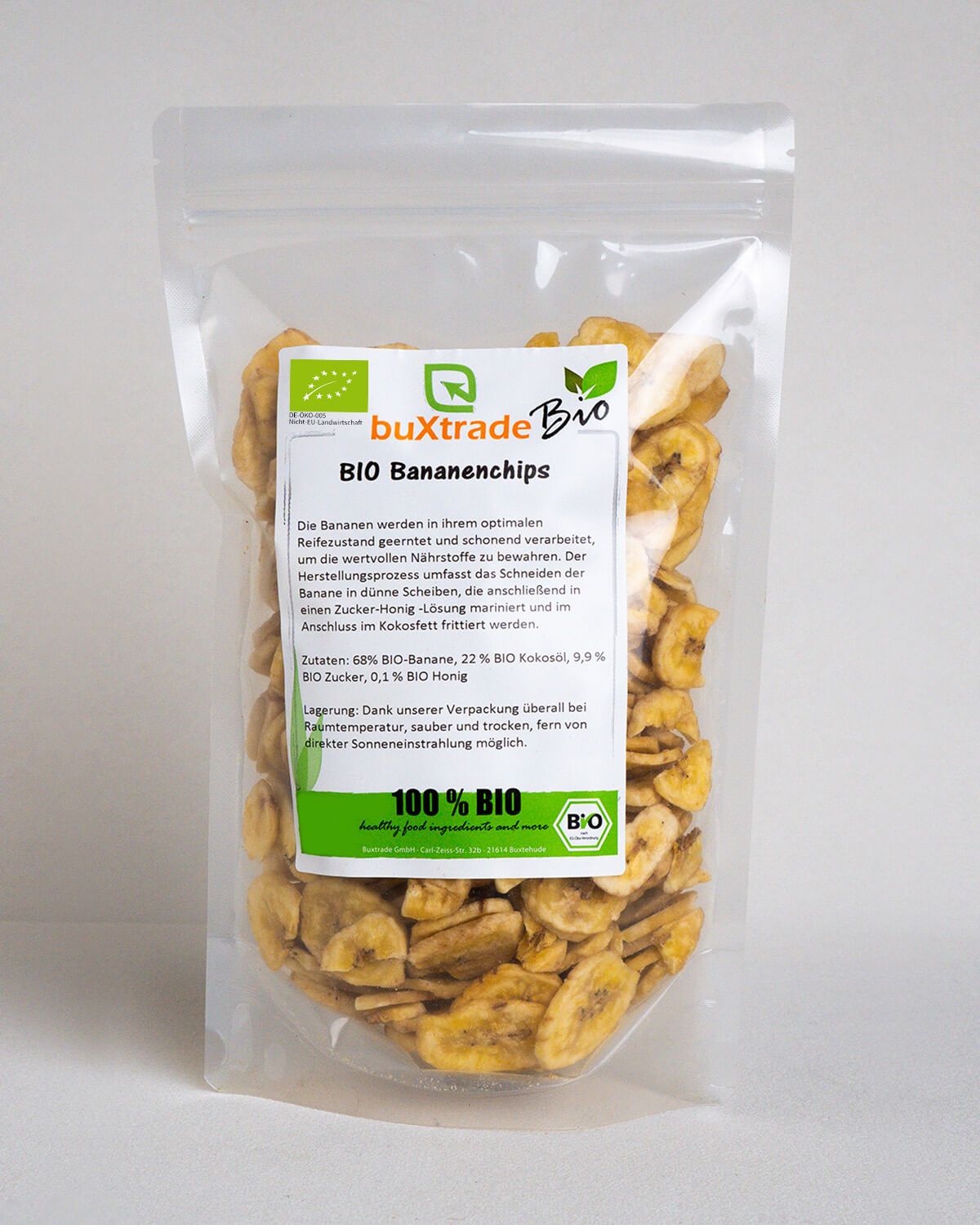 Patatine alla banana biologiche