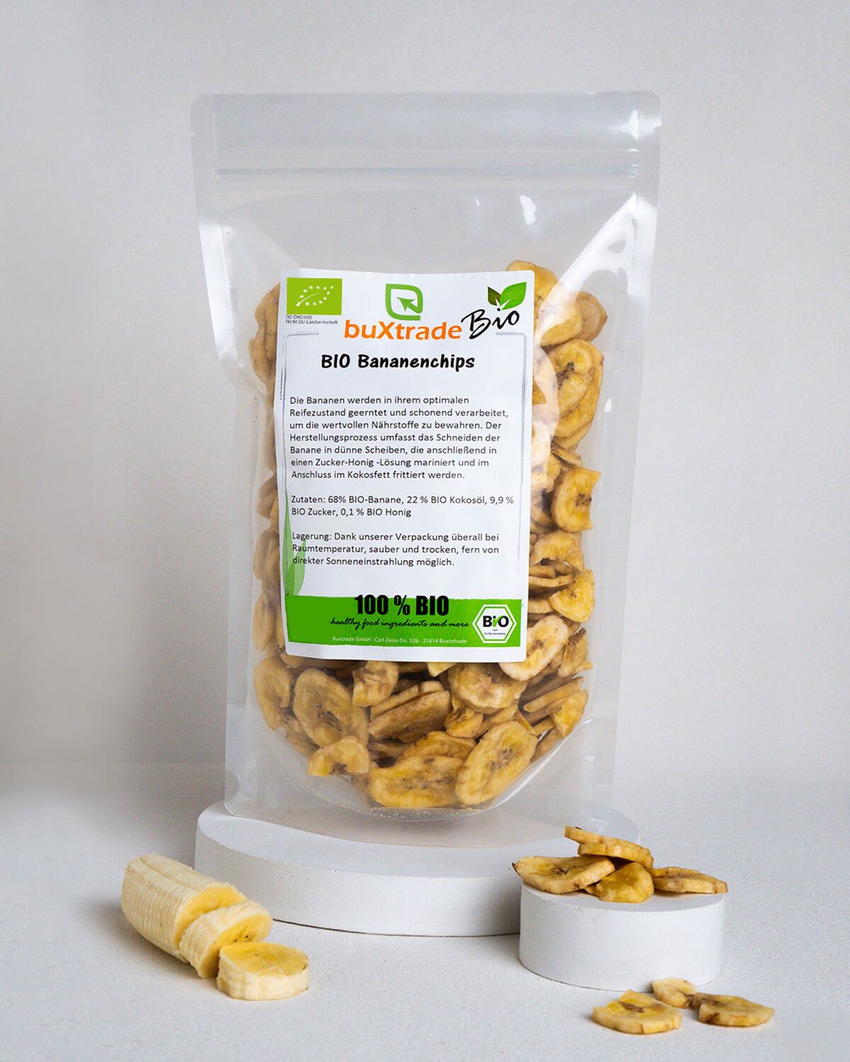 Patatine alla banana biologiche