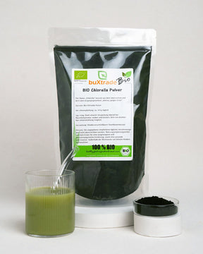 Poudre de chlorella bio
