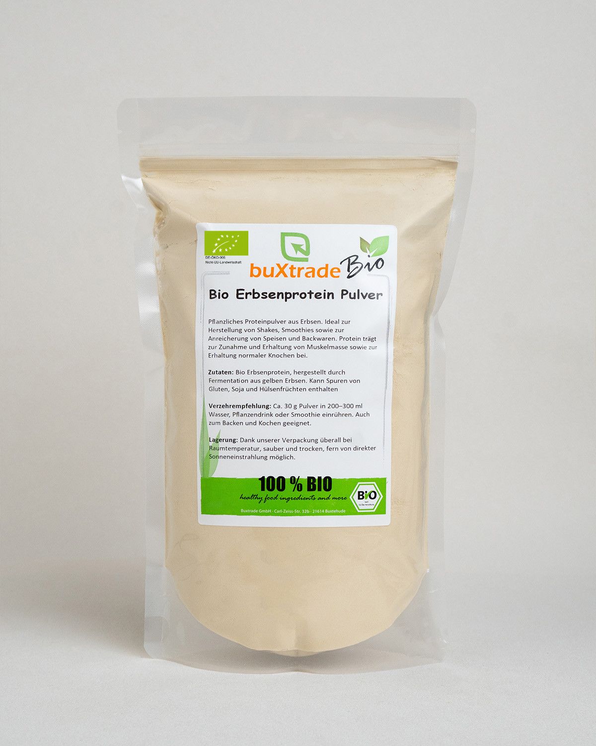 Erbsenprotein-Pulver