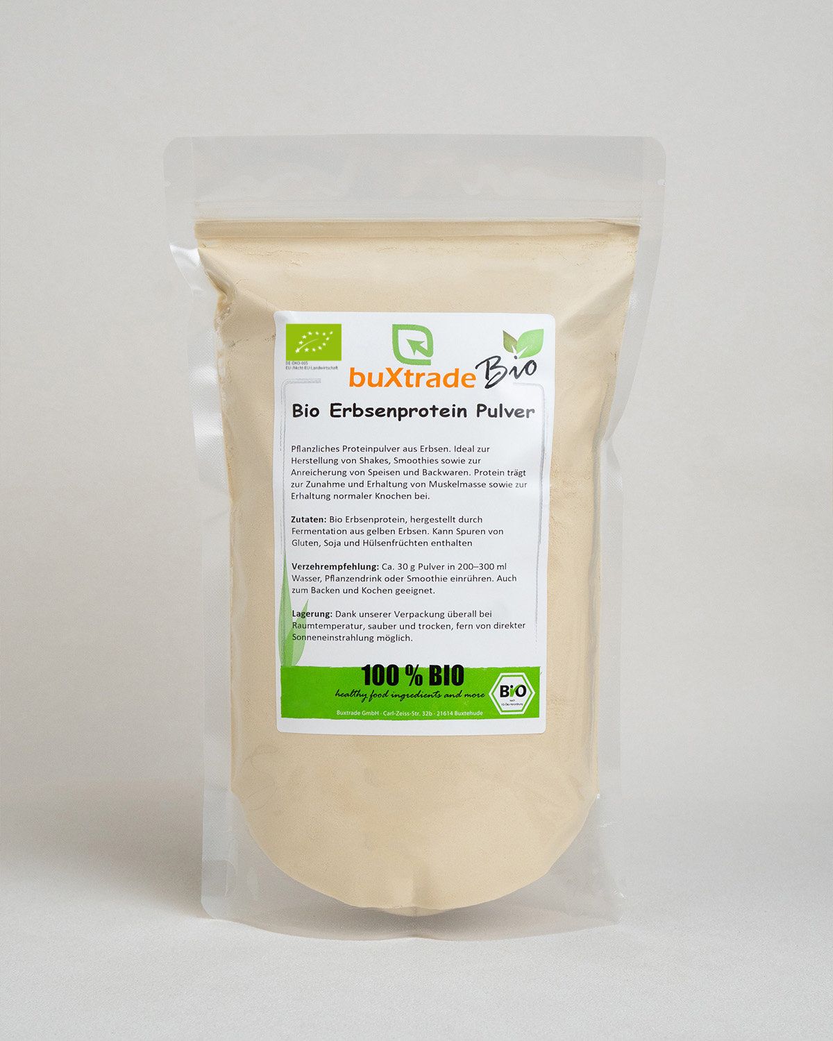Protéine de pois bio