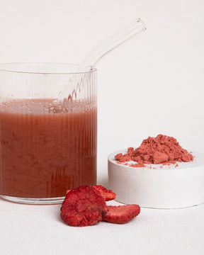 Bio-Erdbeerpulver