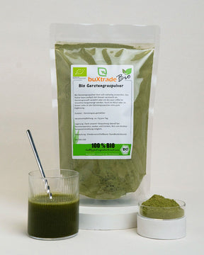 Organic barley grass powder
