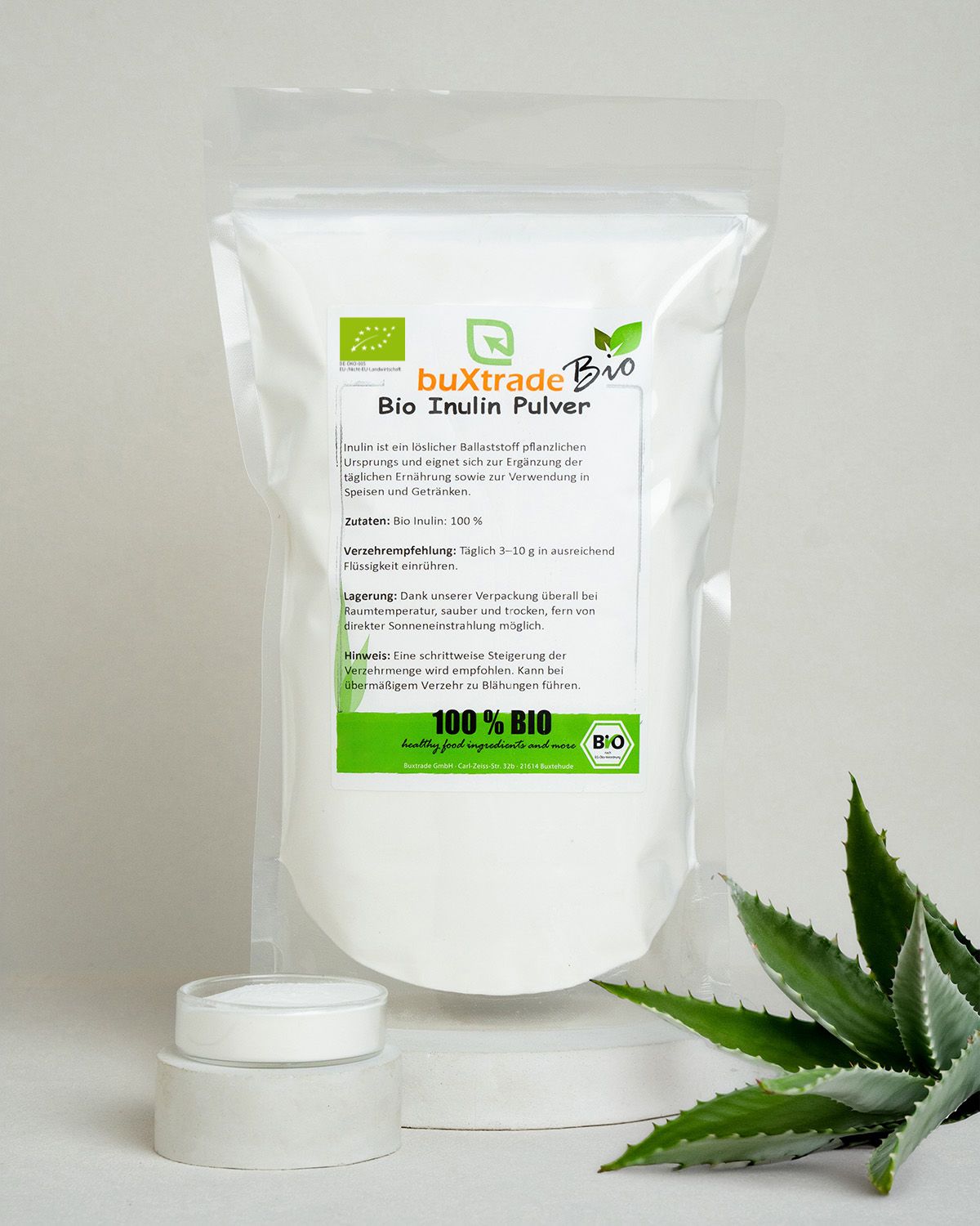 Poudre d'inuline bio