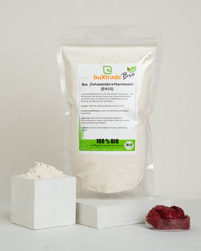Organic locust bean gum