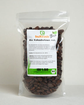 Fave di cacao crude biologiche