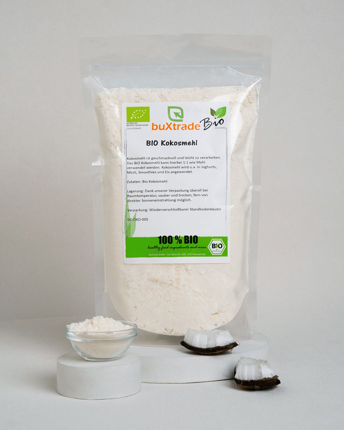 Harina de coco ecológica