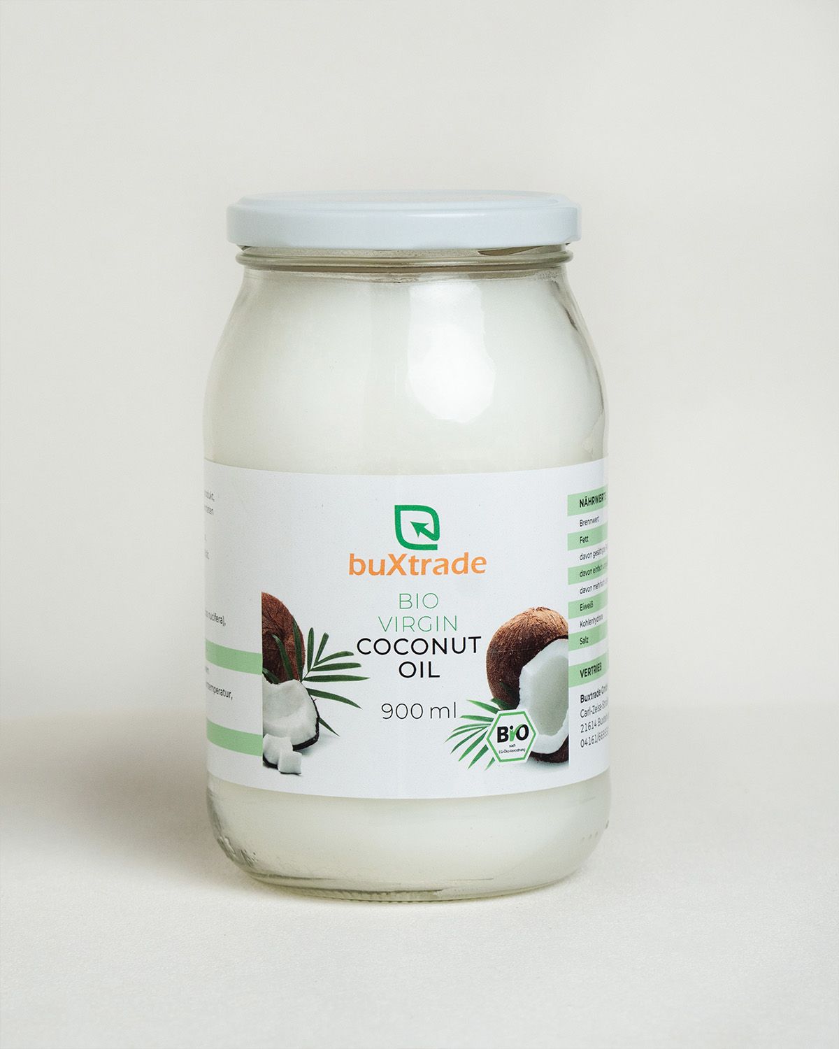 Organic Virgin Coconut Oil 900ml