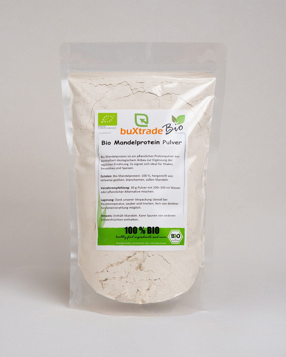 Organic almond protein