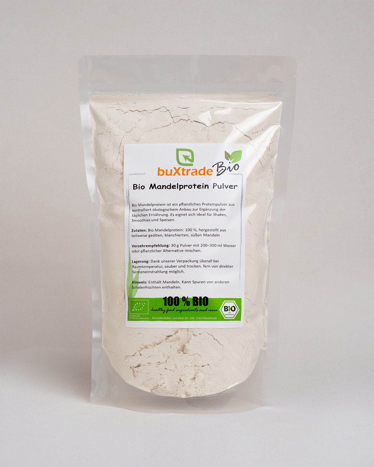 Organic almond protein