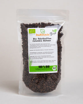 Café tostado ecológico de Colombia