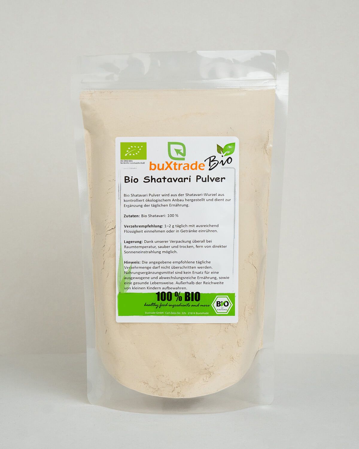Poudre de Shatavari bio