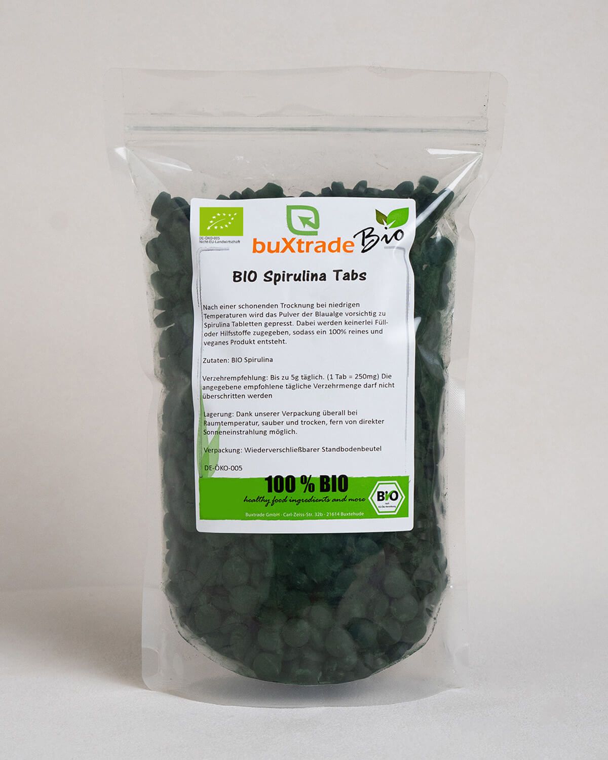 Organic Spirulina Tabs