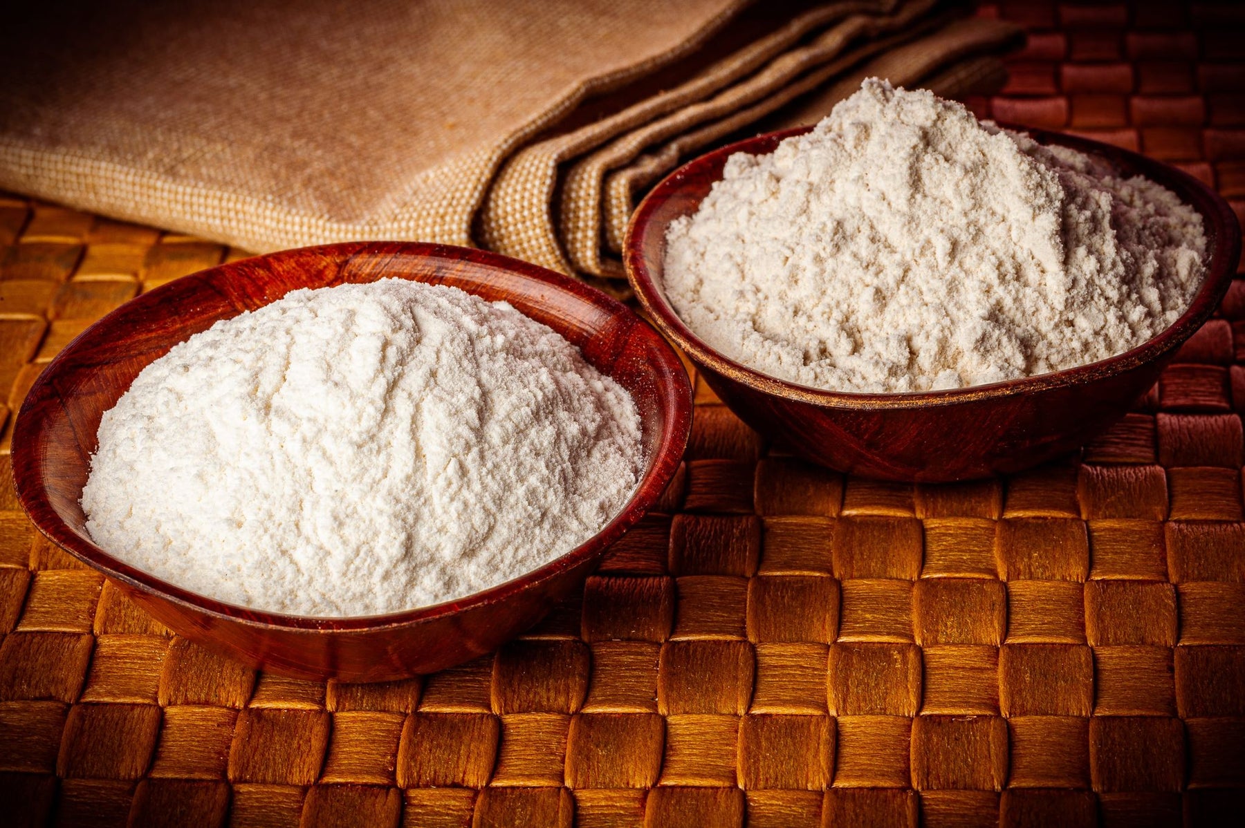 Farine de graines de caroube