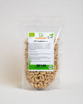 Organic cashew nuts