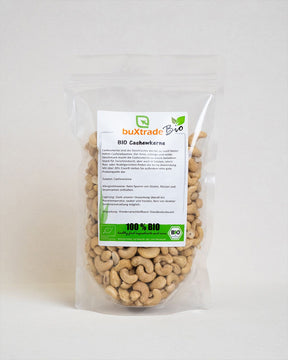 Organic cashew nuts