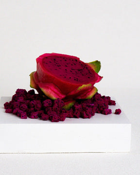 Fruta del dragón liofilizada