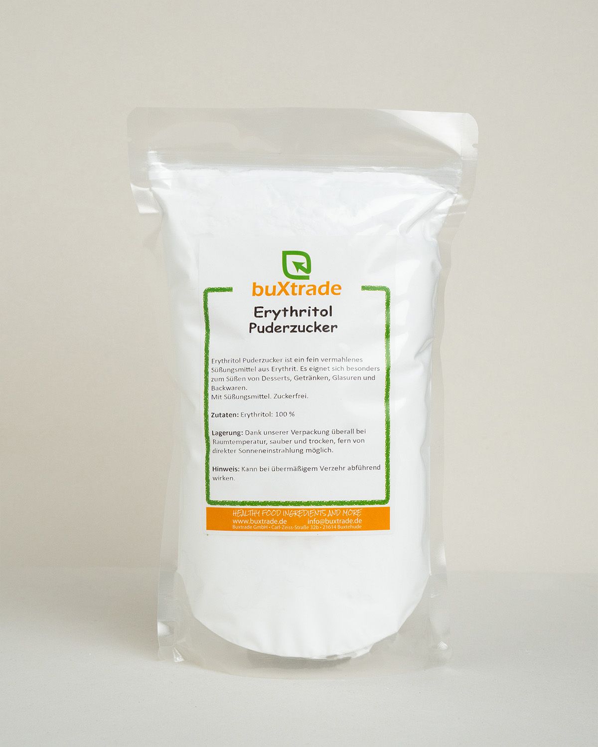 Erythritol Puderzucker - Puderzuckerersatz