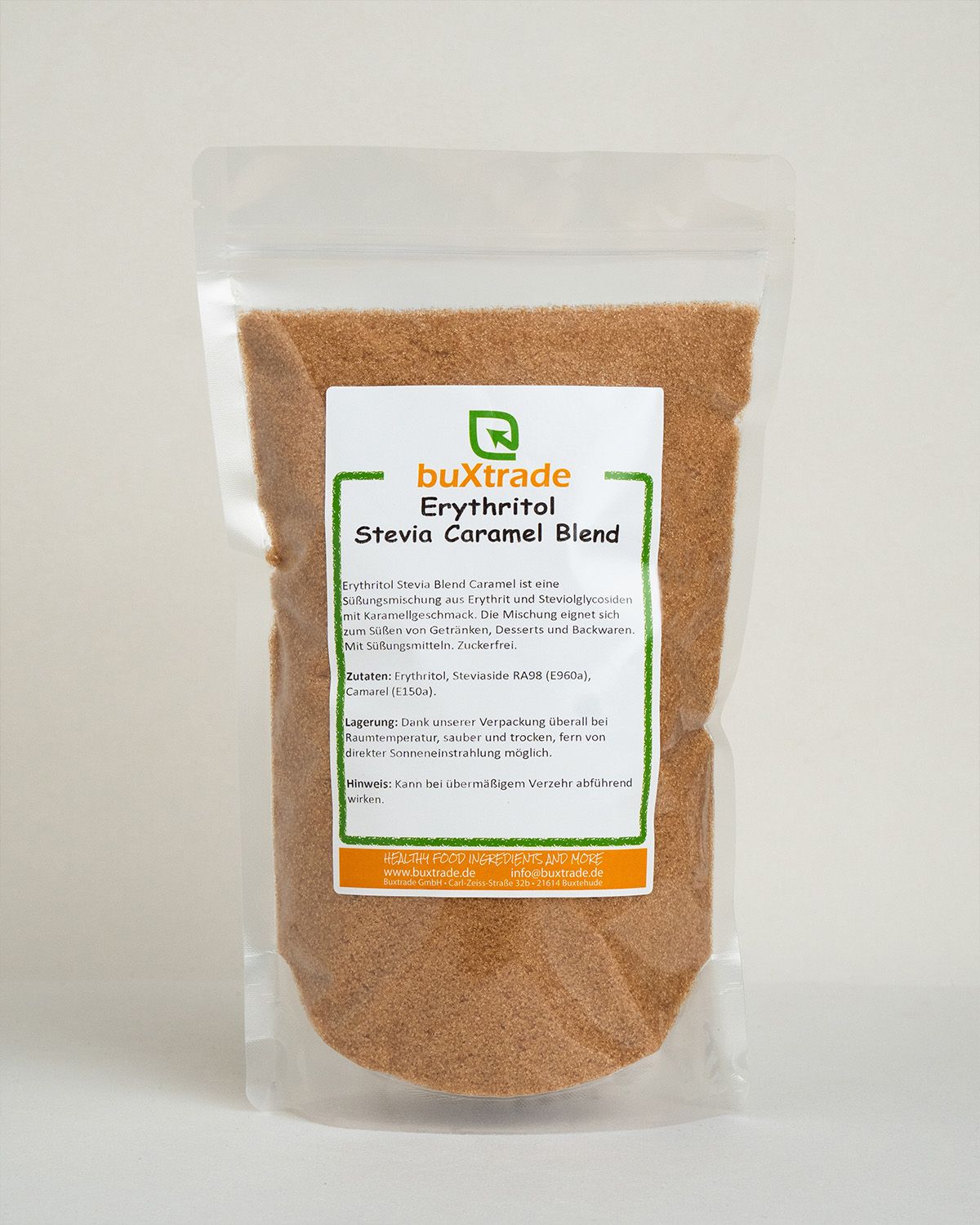 Erythritol Stevia Caramel Blend