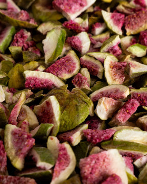 Gefriergetrocknete Feigenstücke