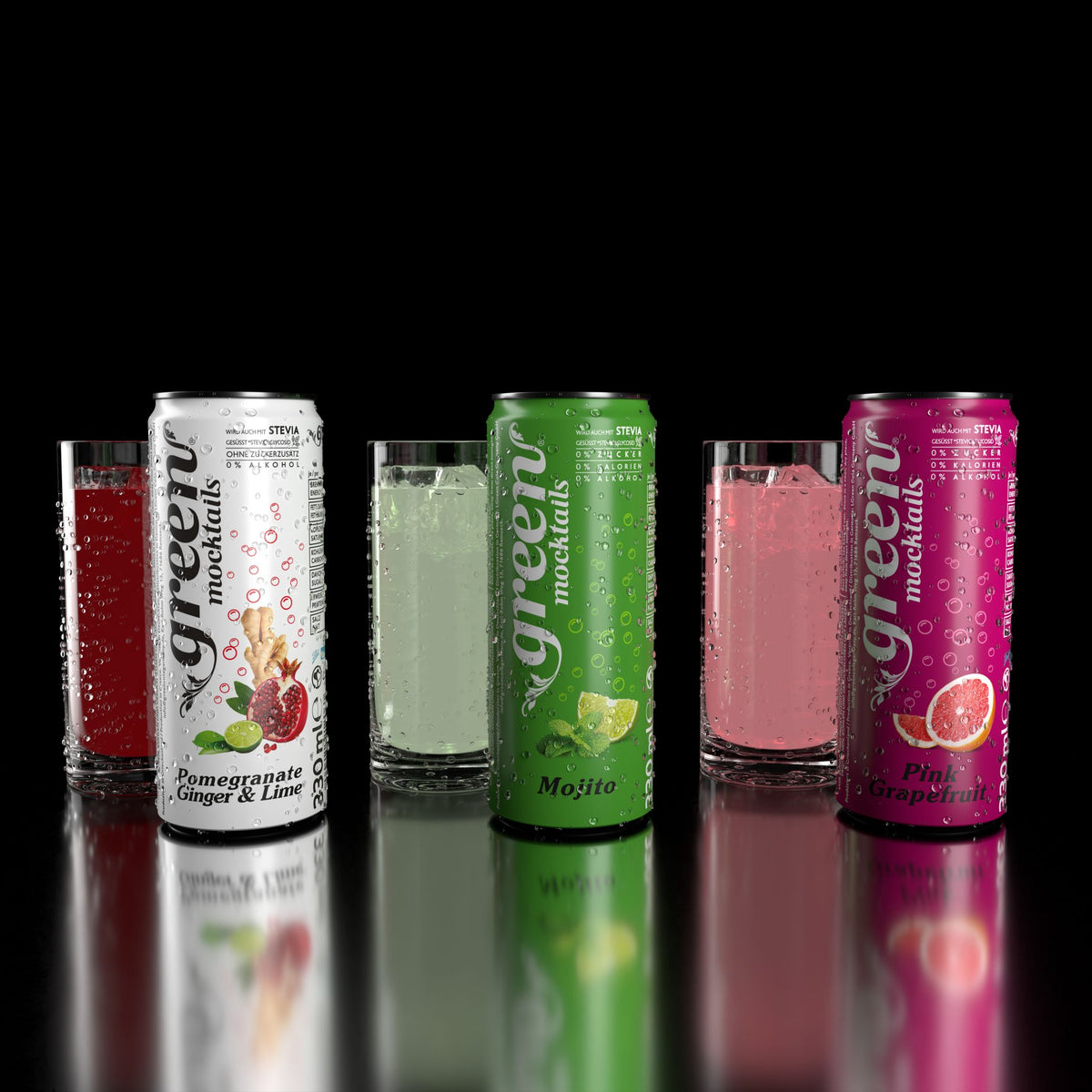 Mocktail alla Cola Verde - senza alcol