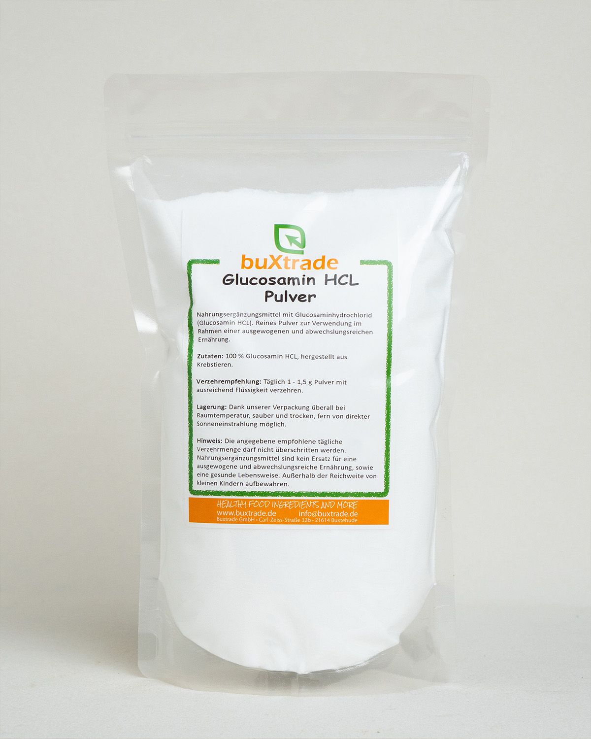 Glucosamina HCL in polvere