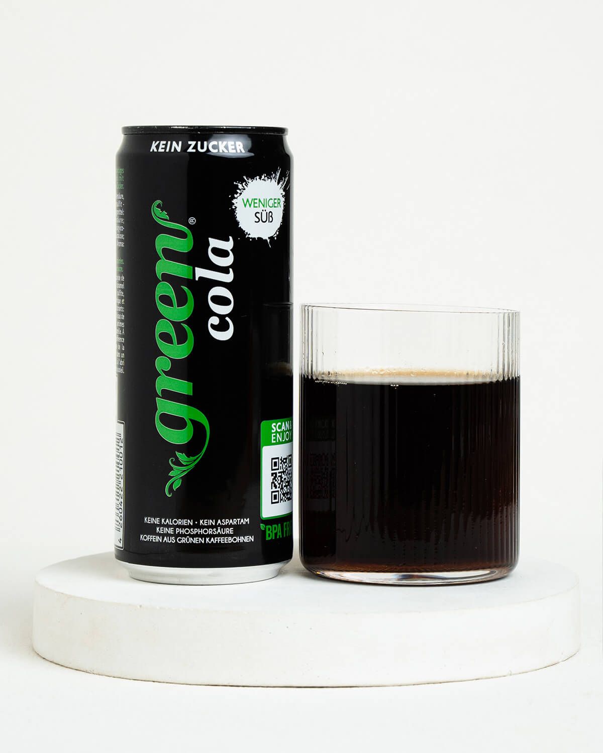 Lattina di Cola verde 0,33l