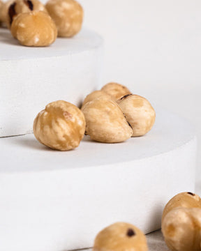 Hazelnuts roasted and blanched