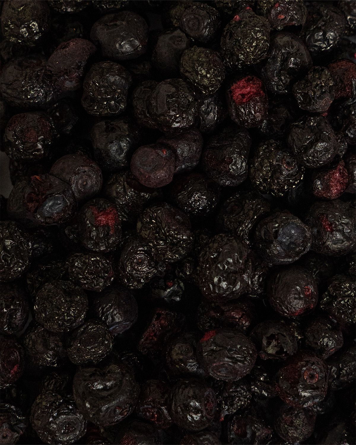 Gefriergetrocknete Heidelbeeren