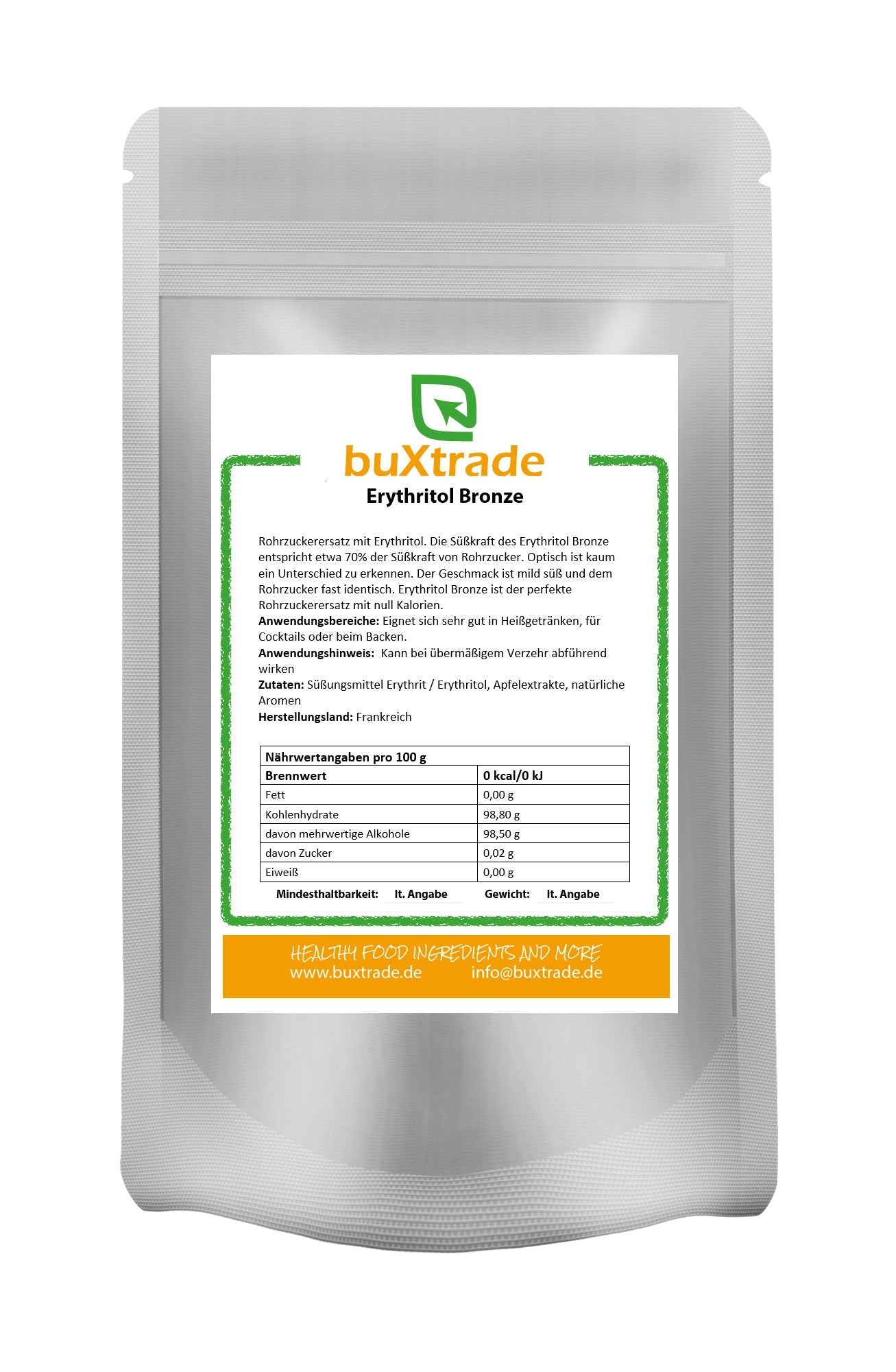 Erythritol bronze