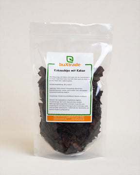 Chips de coco con cacao