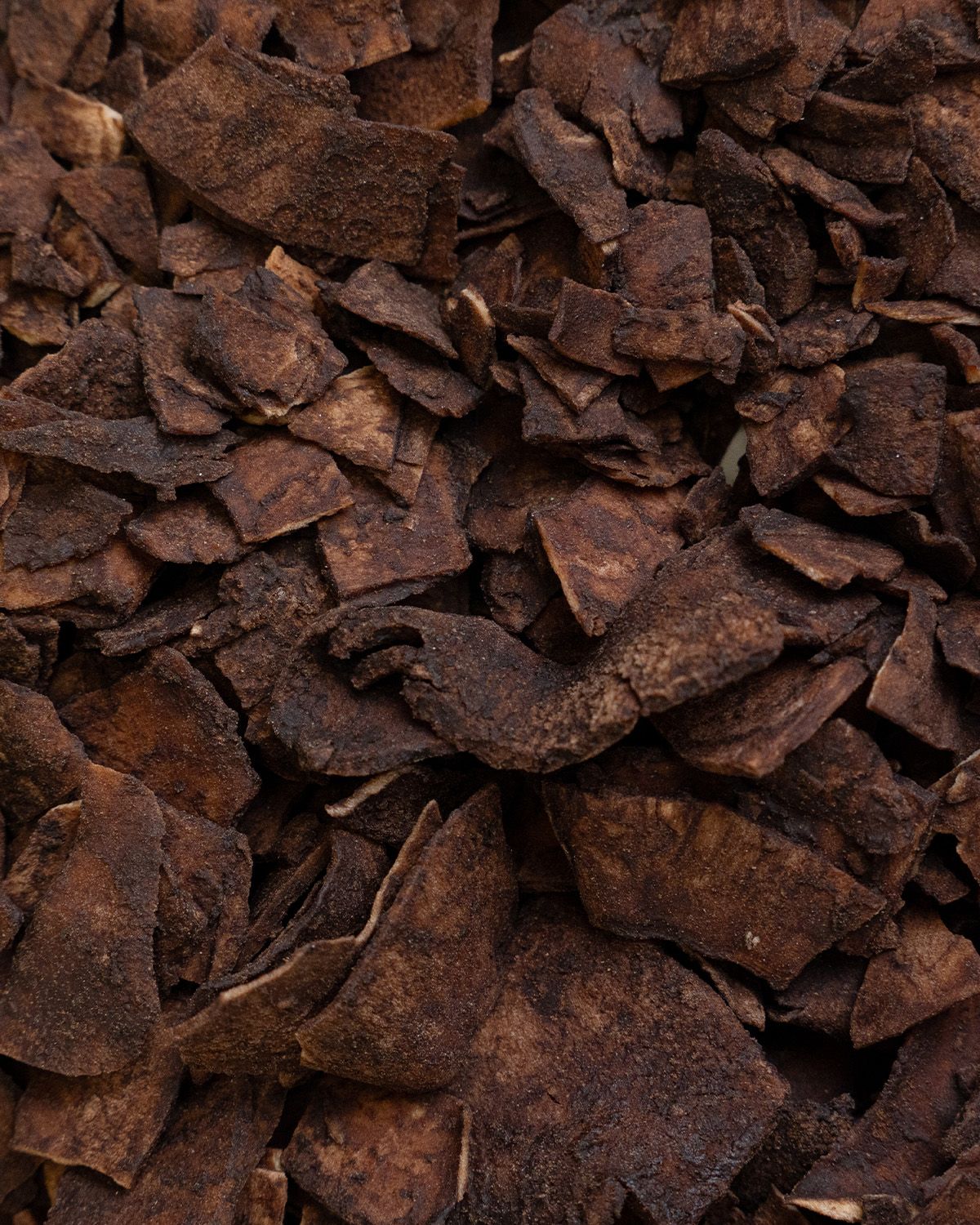 Chips de coco con cacao