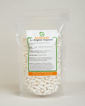 Cápsulas de L-arginina